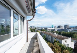 Terrasse, Architektur, Balkon, Panorama, Zürich, Fotograf