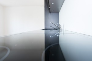 Küche, Wasserhahn, Neubau, MFH Detail, Architektur, Fotografie
